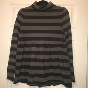 We The Free Striped High Neck Empire Waist